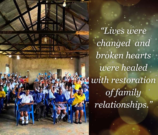 Blessing training in Kyankwanzi District in Uganda
