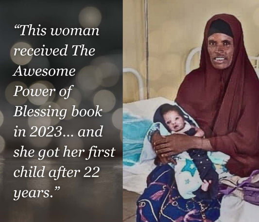 I received this powerful testimony from Somalia
