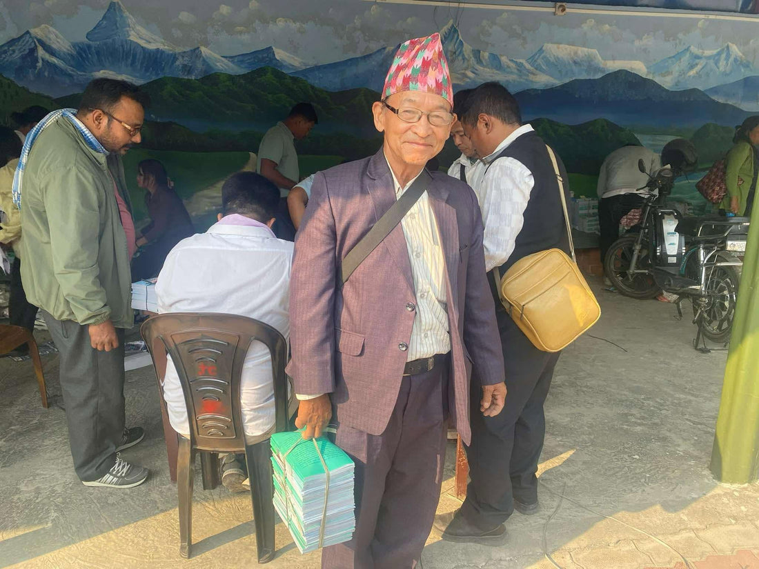 Blessing released over Nepal.